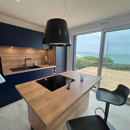 Le Bruit Des Vagues Villa Les Pieux Exterior photo